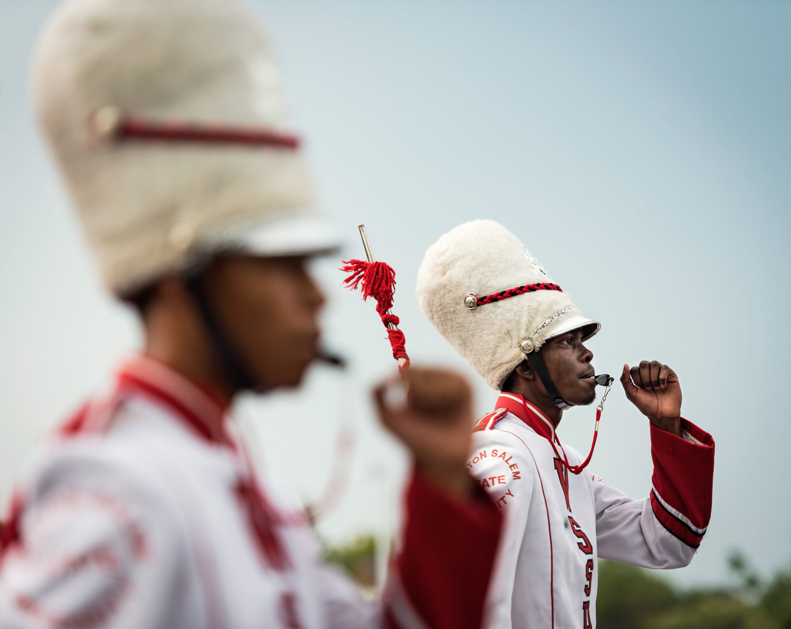 Winston-Salem State Drum Majors